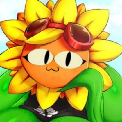 neko sunflower but awesome