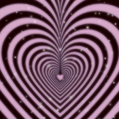 Aesthetic heart | Black and pink