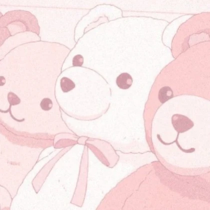 Anime | Aesthetic Kawaii Pink Teddy Bear