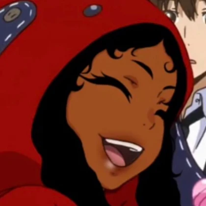 Aesthetic anime girl | Anime black Red