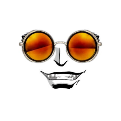 Shindo Life Alucard face with glasses