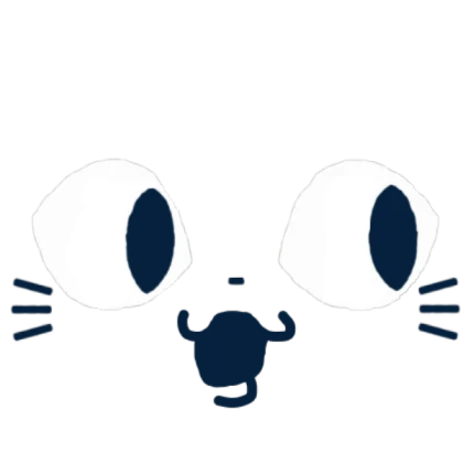Pog Cat Face -Pet Simulator X- *read desc pls*