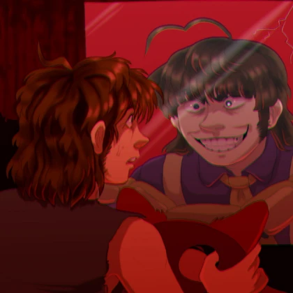 Blueycapsules William and Michael. ("?!!")