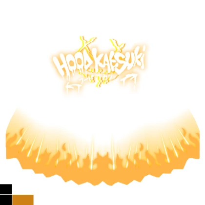 Shindo Life Hood-katsuki yellow and white cloak