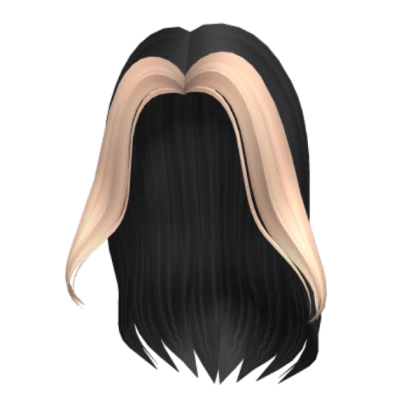 Black and blonde hair