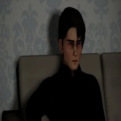 michael afton watching tv