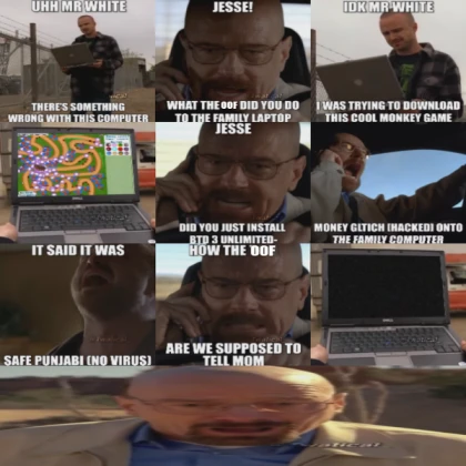 breaking bad computer meme