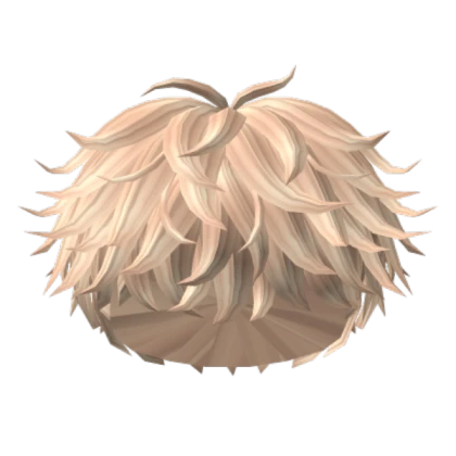Fluffy Blonde Hair