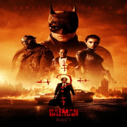 The Batman Poster Robert Pattinson