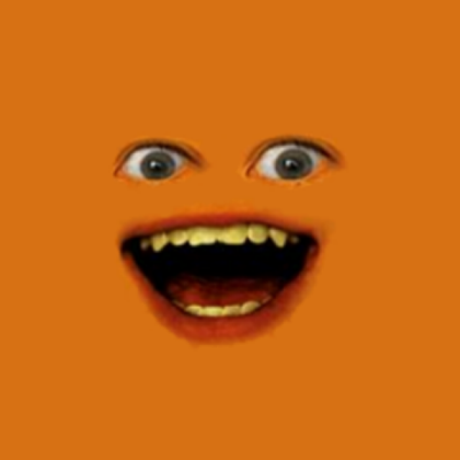 Annoying Orange Face (FREE TO USE)