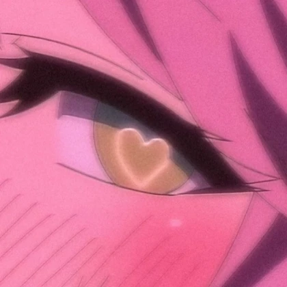 Aesthetic anime girl | Heart eye Blur Blurry