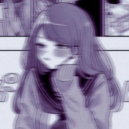 Aesthetic girl | Blur Blurry Purple