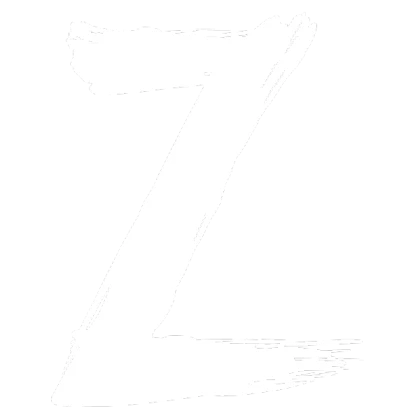 the letter Z from English alphabet