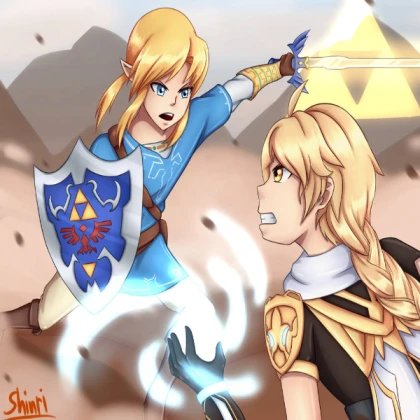 Zelda and Genshin Impact