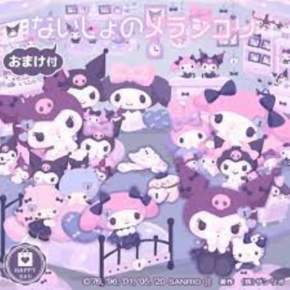 Sanrio My Sweet Days Kuromi and melody