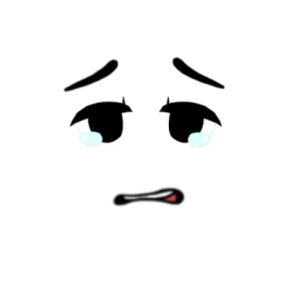 Anime Tired Sobbing Face