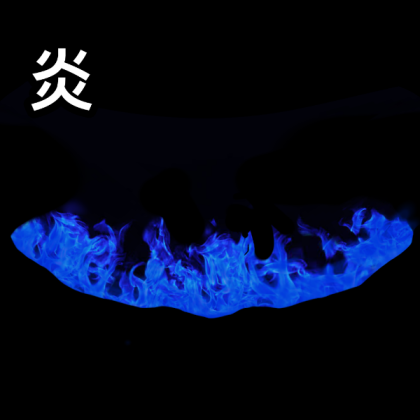 Cloak with Blue Flames (Shindo Life)