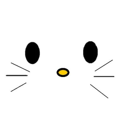 Hello kitty face