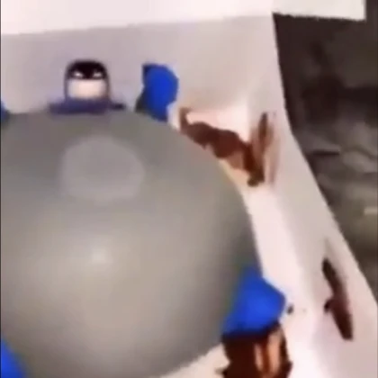 So your the one eat all my donut Batman (cursed im