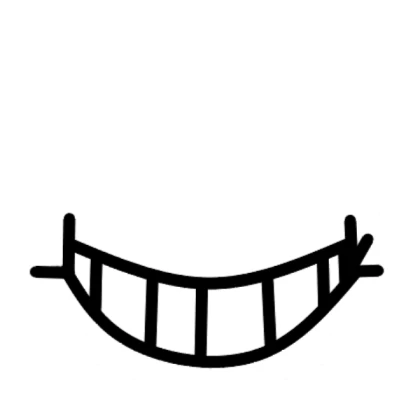 sans mouth slighty more canon