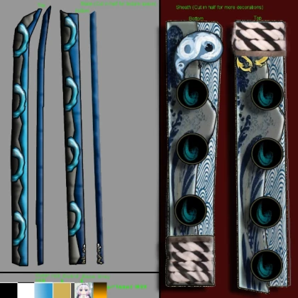 Shindo Custom Sword (Water Kenjutsu)