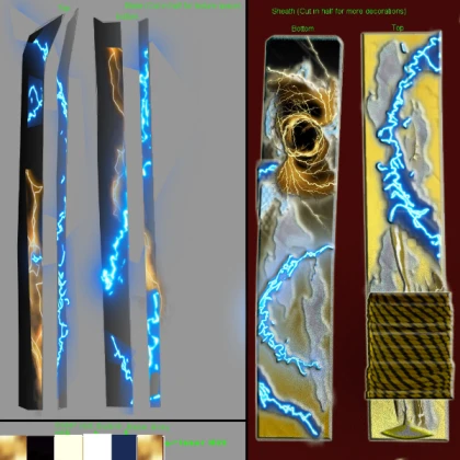 Shindo Custom Sword (Thunder Kenjutsu)