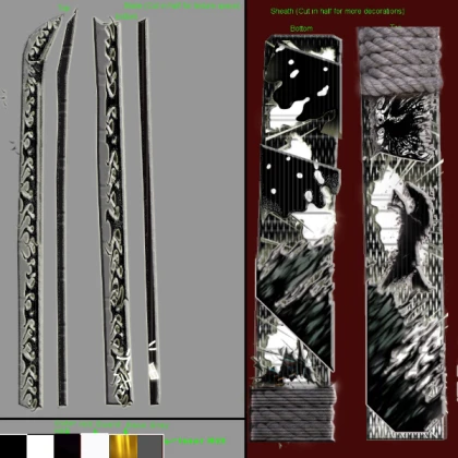 Shindo Custom Sword (Inferno Kenjutsu)