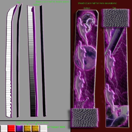 Shindo Custom Sword (Shiver Kenjutsu)