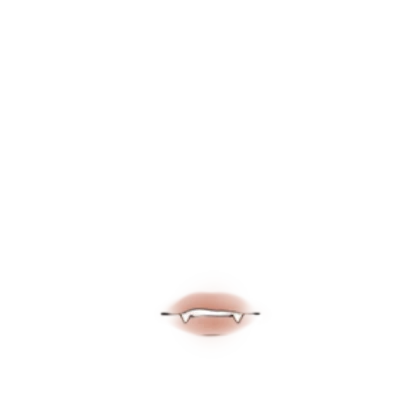 Images/teeth — lavender lipstick