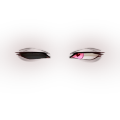 heterochromia eyes — black