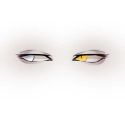 heterochromia eyes — white