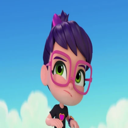 Abby Twitching Her Mouth