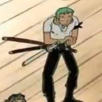 low quality zoro