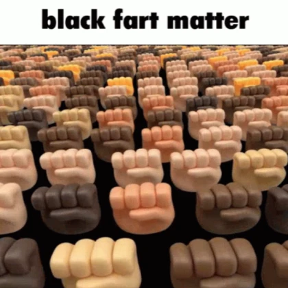 black fart matter