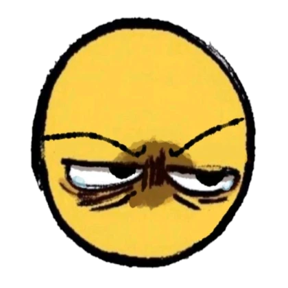 death stare cursed emoji