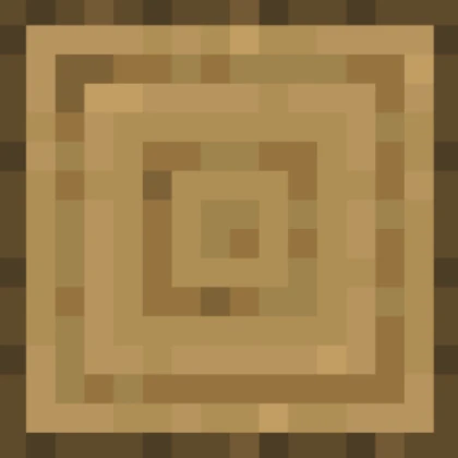 Oak Log Top From Minecraft