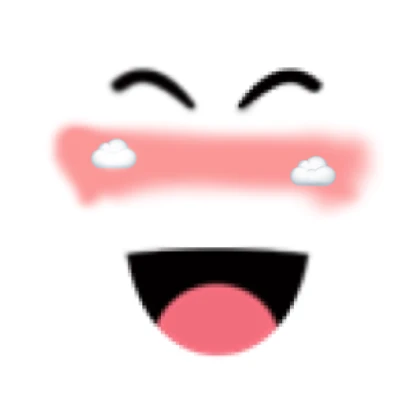 Super super happy cloud face