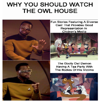 THE OWL HOUSE MEME