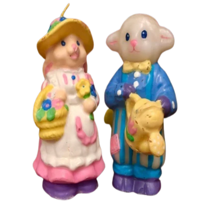 Porcelain easter toys figures toy figurines