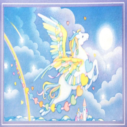 Pegasus fairy kei poster or wallpaper