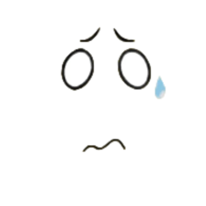 Work at a Pizza Place Scared Face