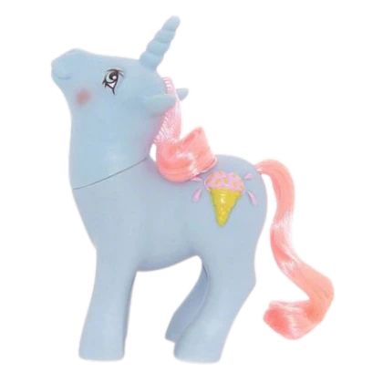 Coco Berry blue and pink toy pony Classic MLP