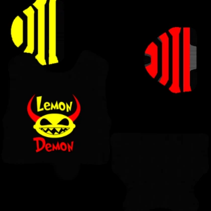 [🤍] Lemon Demon Crop Top Texture