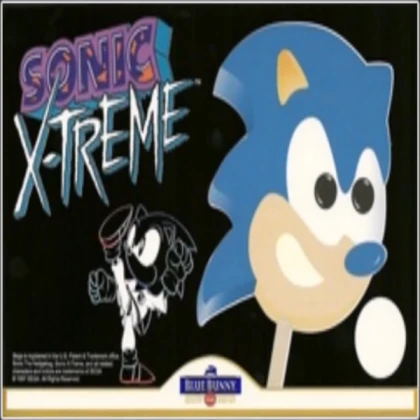 Sonic Extreme Popsicle Sticker
