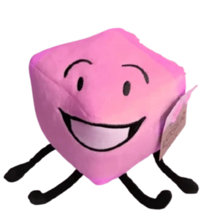 BFB _BFDI pink loser plush