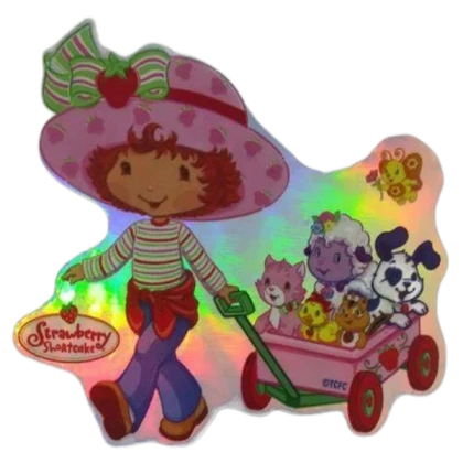Strawberry Shortcake sticker