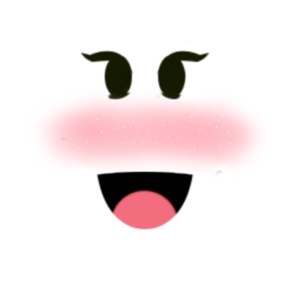 cute custom girl super happy face