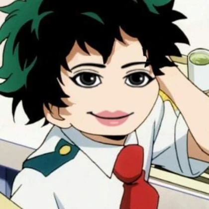 deku meme face