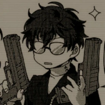 dark manga anime ### glasses