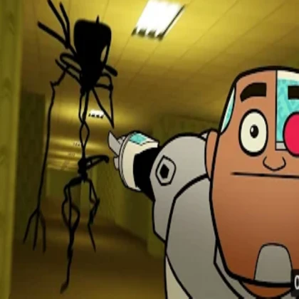 "Look, a backrooms entity"